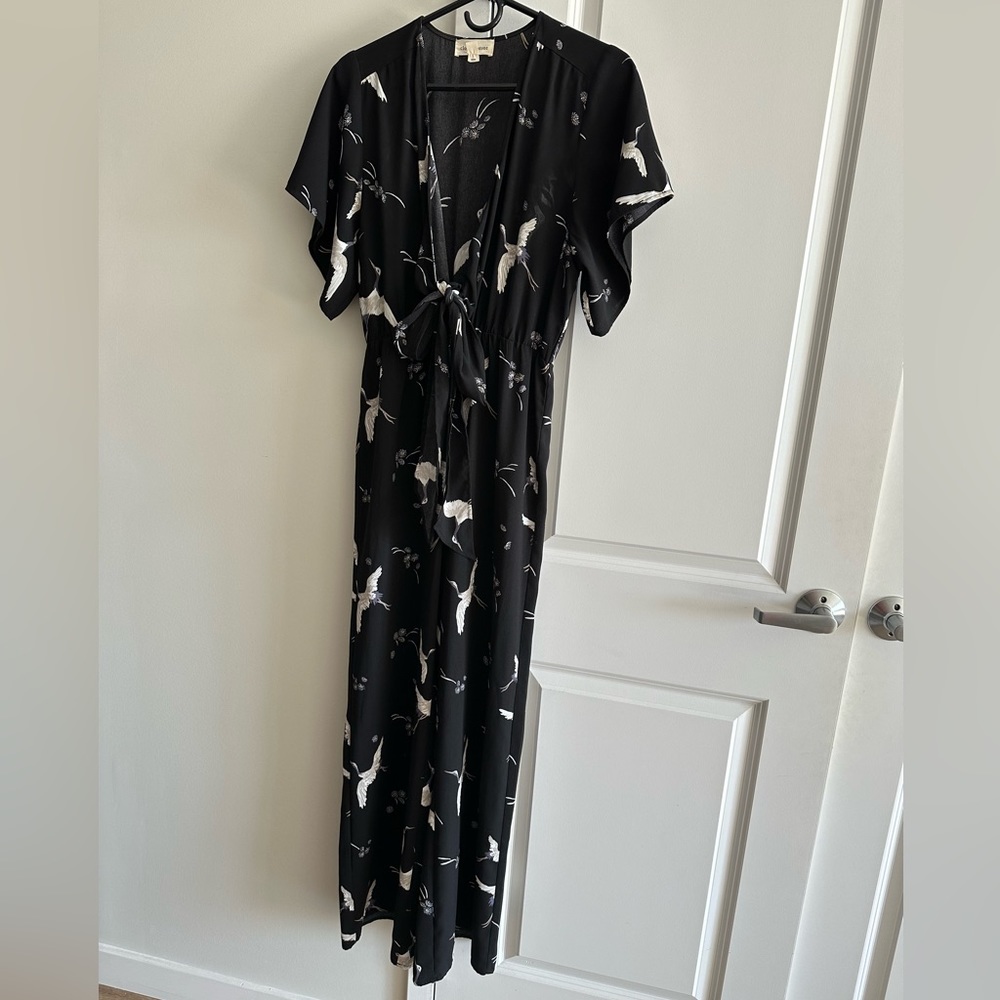 Black jumpsuit